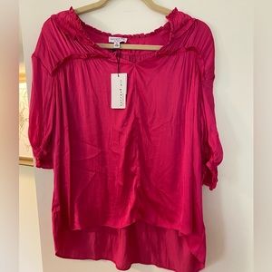 Current Air Hot Pink Top NWT